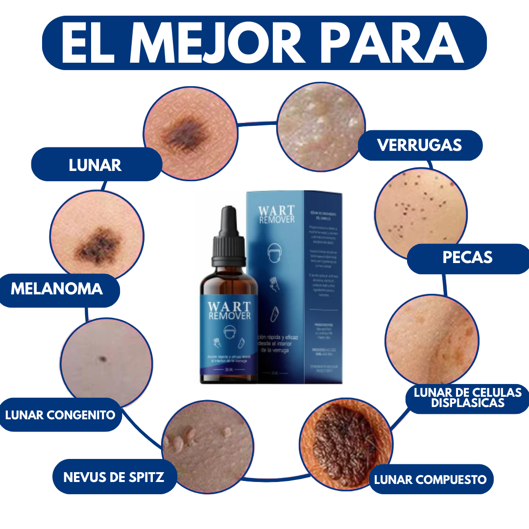 DermaClear® - SERUM REMOVEDOR DE VERRUGAS