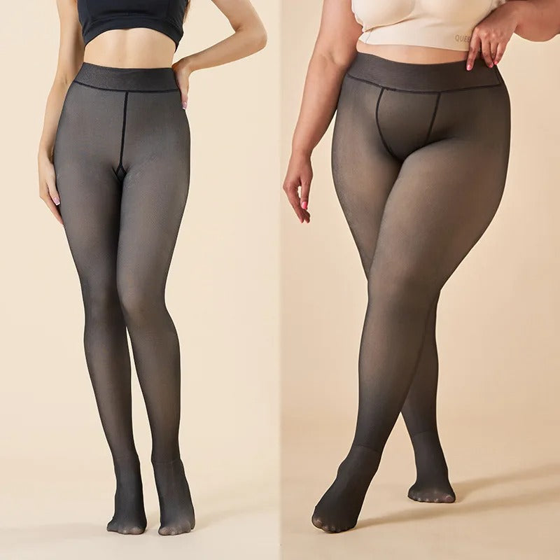 SkinLuxe® – Panty Efecto Piel con Forro Polar Ultra Confort