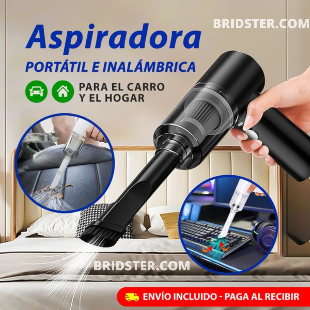 AspiraMax® - Aspiradora Inalámbrica (Aspira y Sopla)