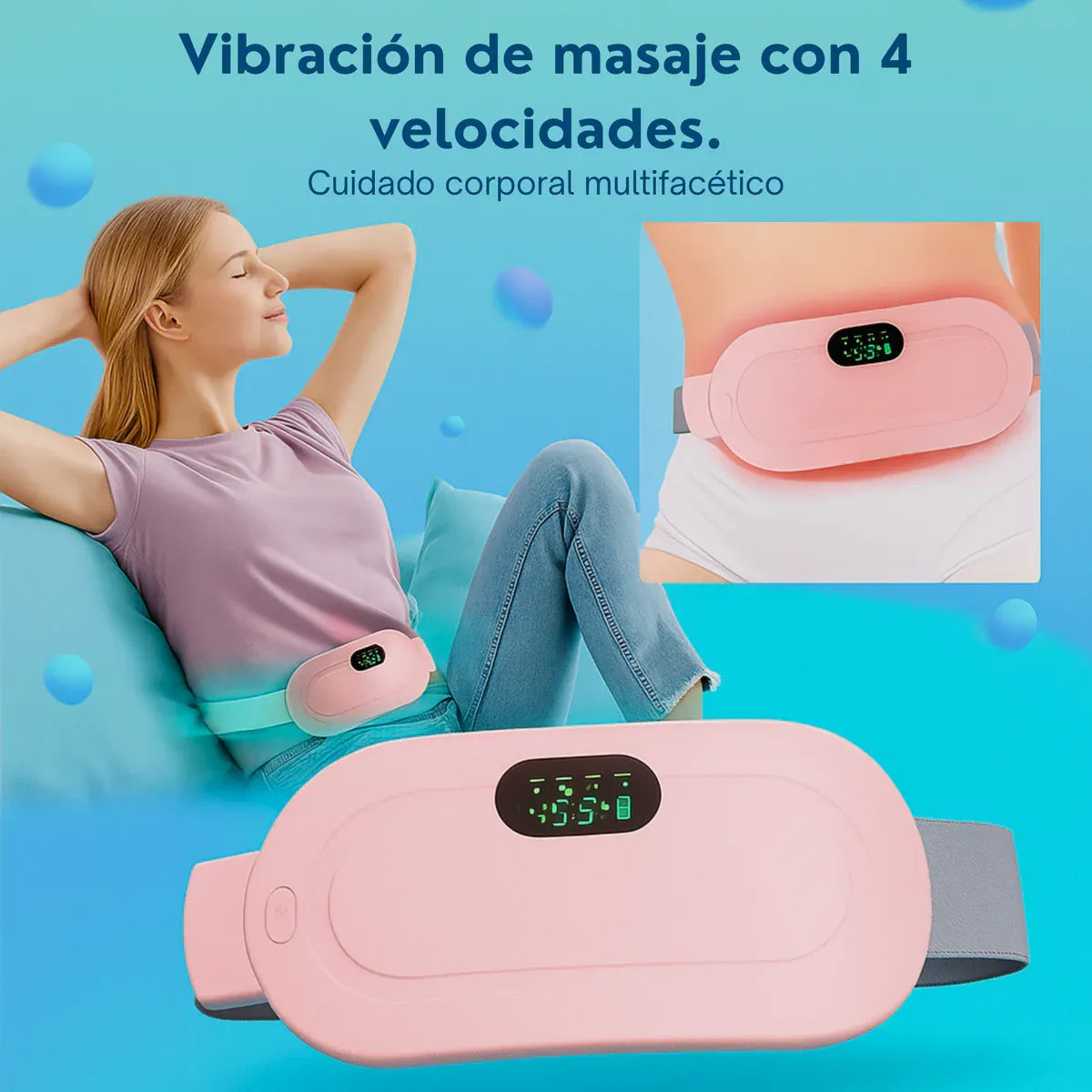 Almohadilla Térmica - Alivia tus cólicos menstruales